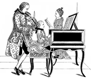 Historical drawing from the 19th Century