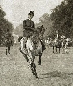 Historical drawing from England