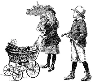 Historical drawing from England