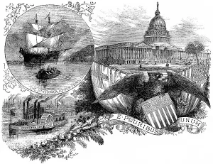 Historical drawing from the U.S