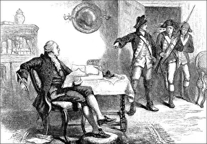 Historical drawing, US-American history