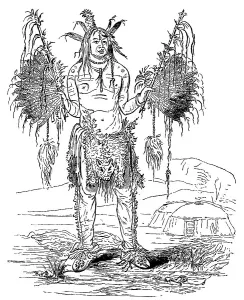 Historical drawing, US-American history