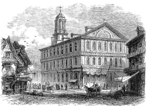Historical drawing, US-American history