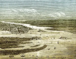 Historical drawing, US-American history
