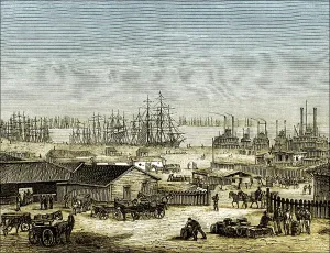 Historical drawing, US-American history