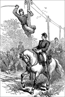 Historical drawing, US-American history