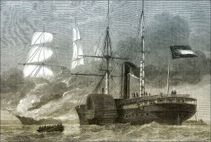 Historical drawing, US-American history