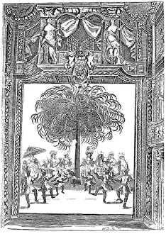 Historical engraving, 19th century