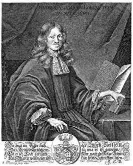 Historical engraving, copper engraving from 1688