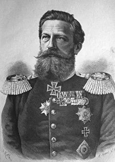 Historical engraving, Fredrick III