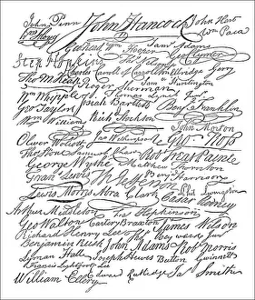 Historical facsimile, US-American history