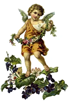 Historical illustration, glossy print
