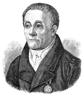 Historical illustration, portrait of Joachim Christian Nettelbeck