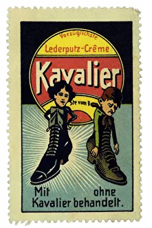 Historical illustration, poster stamp