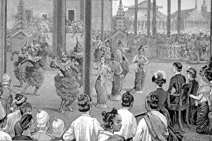 Historical image of the Government Palace of Mandalay
