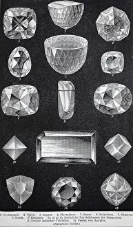 Historical images of various diamonds