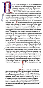 Historical manuscript, Nibelungen manuscript
