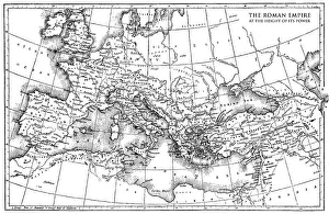 Historical map of the Roman Empire