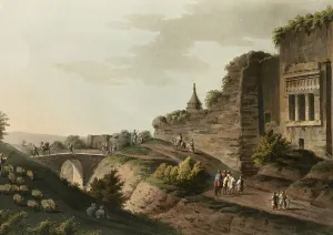 Historical Palestine, Bridge over the Kedron stream