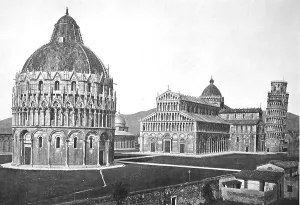 Historical photo (ca 1880) of Pisa