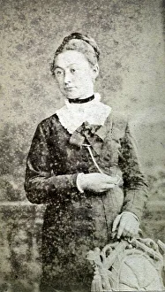 Historical photo, elegant woman