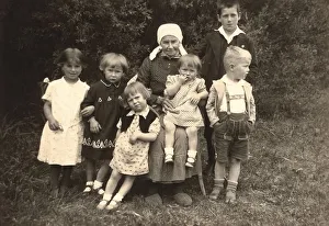 Historical photo, family photo