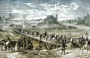 Historical photograph, siege of Paris
