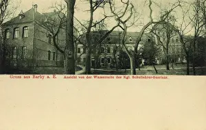 Historical postcard around 1900, Barby a