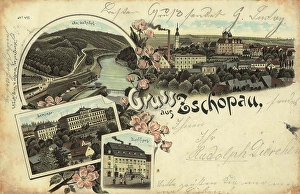Historical postcard, picture postcard