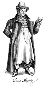 Historical print, engraving, 1830