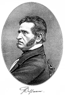 Historical print, engraving, 1850