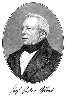 Historical print, engraving, 1850