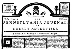 Historical print, US-American history