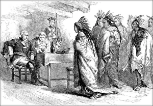 Historical scene, US-American history