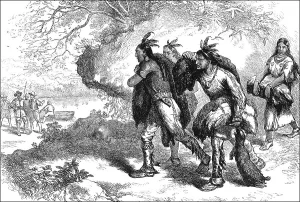 Historical scene, US-American history