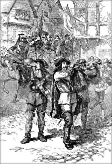Historical scene, US-American history