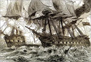 Historical scene, US-American history