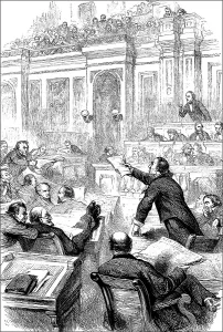 Historical scene, US-American history