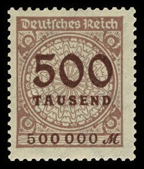 Historical stamp, German Reich