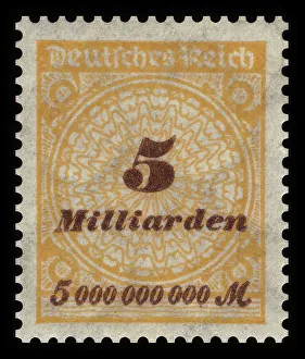 Historical stamp, German Reich