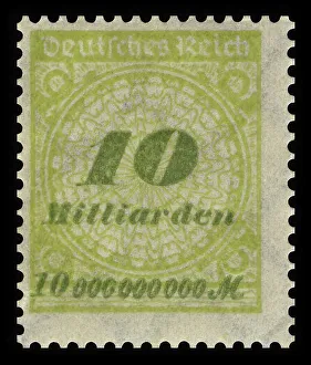 Historical stamp, German Reich