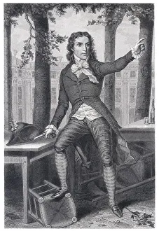 Historical steel engraving from the 19th Century