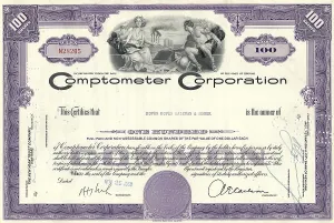 Historical stock certificate