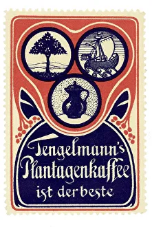 Historical trading stamp, German
