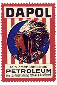 Historical trading stamp, German