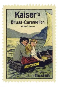 Historical trading stamp, German