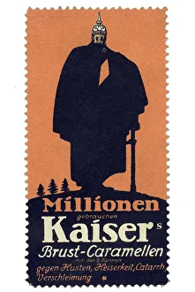 Historical trading stamp, German