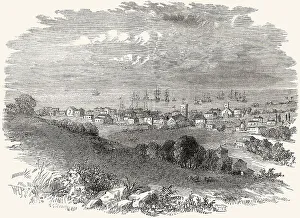 Historical view of Barbados, Lesser Antilles of the West Indies