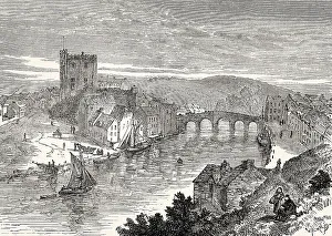 Historical view of Enniscorthy