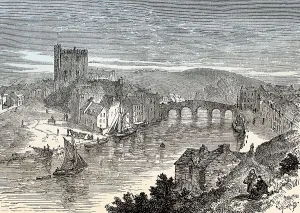 Historical view of Enniscorthy
